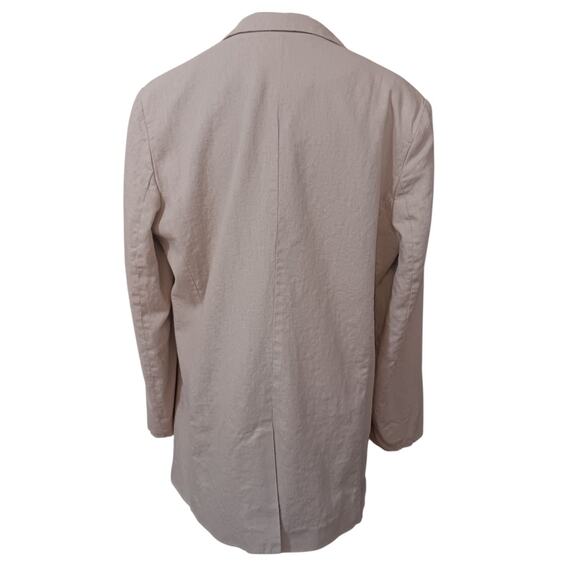 CHADWICKS Linen Blend Classic Blazer Jacket 14 Tan Khaki‎ Career Business Casual - Picture 11 of 11